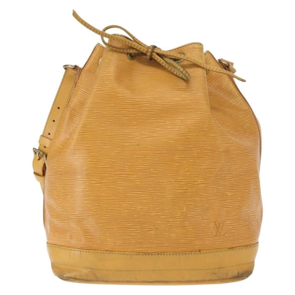 Authentic LOUIS VUITTON Epi Noe Shoulder Bag Tassili Yellow M44009 LV - Picture 5 of 16